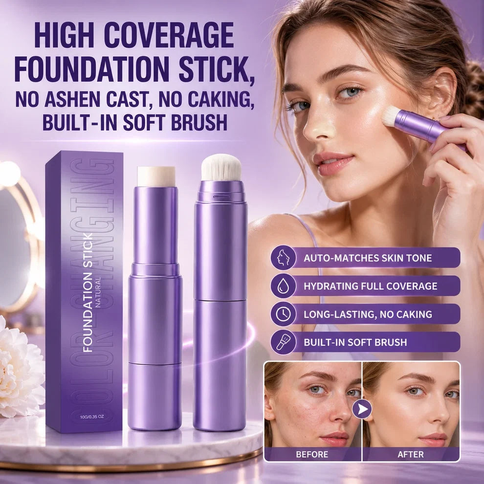 🔥 Limited-time 50% off! 🛒 Latest cutting-edge technology 👩‍🔬 Radiant Foundation Stick – a smart foundation stick that revitalizes mature skin.