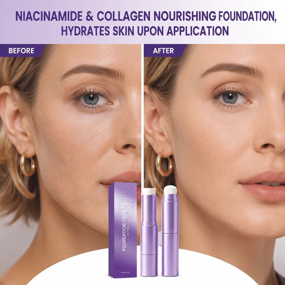 🔥 Limited-time 50% off! 🛒 Latest cutting-edge technology 👩‍🔬 Radiant Foundation Stick – a smart foundation stick that revitalizes mature skin.