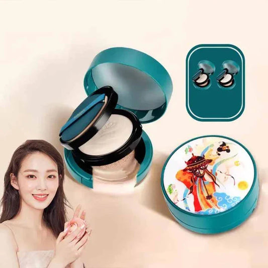 2-in-1 Double Layer Powder Foundation & Cushion