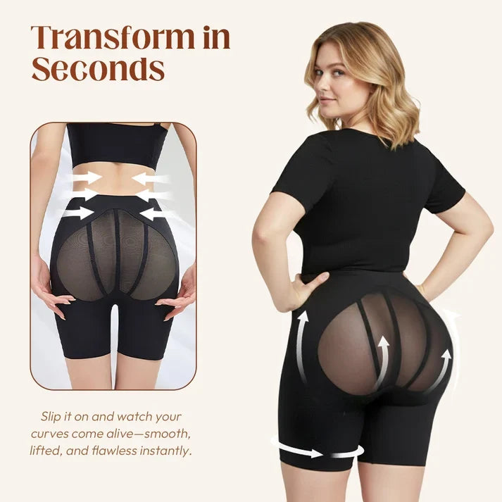 🔥Last Day Buy 1 get 1 free 🔥 High-Waisted Butt-Lifting Shaping Shorts ✨Instant curves, lasting confidence! 🍑
